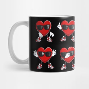 Dance Challenges Heart Valentines Day Gift For Kids Mug